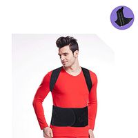 ZSZBACE Posture Corrector Clavicle and Shoulder Support Belt Back Brace, Upper and Lower Back Pain Relief, Fully Adjustable for Men and Women, Thoracic Kyphosis -S