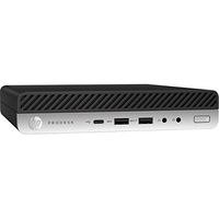 HP 1FY67UT#ABA Prodesk 600 G3, Personal Computer, Mini Desktop, 8 GB Ram, 1 Tb HDD, Intel HD Graphics, Black/Gray
