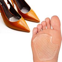 Sumifun Gel Ball of Foot Cushion, Forefoot Pads - Gel Metatarsal Pads for Foot Pain Relief, Neuroma, Soft Gel Insole - 5 Pairs