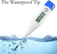 Digital Body Thermometer - Clinical Basic Thermometer with Accurate and Fast Readings - Underarm, Oral, Rectal Thermometer for Newborns, Babies, Kids, and Adults