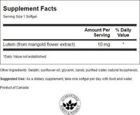 Swanson Lutein 10 Milligrams 60 Sgels (3 Pack)