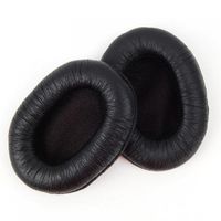 2Pcs Headphone Earpads for Sony MDR7506 MDRV6 MDR-7506 MDR-V6 Black