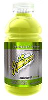 Sqwincher 12 oz Ready to Drink Electrolyte Replacement Bottle, Lemon Lime 030908-LL (Case of 24)