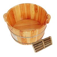 Foot tub Foot Bath Barrel Foot Massage Foot Bath Basin