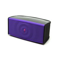 RND Ripple Bluetooth Speaker with two front speakers, subwoofer and microphone for iPhone, iPad, Samsung S6 / S6 Edge, Nexus, HTC M9, Nokia, Motorola and More (Purple)
