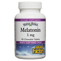 Melatonin 1mg Natural Factors 90 Tabs