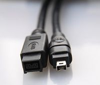 BIZLANDER Firewire High Speed Premium DV to Firewire Cable 800 1394B 800-400 IEEE 9 Pin Male to 4 Pin Male Cable 6FT for Mac Pro, MacBook Pro, Mac Mini, iMac PC,Digital Cameras, SLR