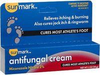 Sunmark Antifungal Cream Miconazole Nitrate 2% - 1 oz, Pack of 4