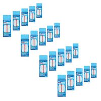 Small Straw and Hearing Aid Cleaning Brush - Soft Nylon Brush Pipe Cleaner - Safe Hearing Aid Brush Cleaner - Hearing Aid Cleaning Tool - Fine Instrument Cleaners by NanoClean (20 Packs, 400 Strands)