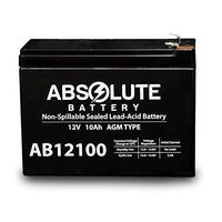 AB12100-S 12V 10Ah Scooter Battery Replaces Pihsiang 109101-77300-10P