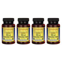 Swanson Dhea and Pregnenolone Complex 60 Veg Capsules (4 Pack)