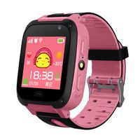 SZBYKJ Kids Smart Watch for Boys and Girls with GPS Tracker and Anti-Lost SOS Touch Phone Wrist Watch Call Remote Camera Two Way Call Touch Screen Games Christmas Birthday Holiday Gife