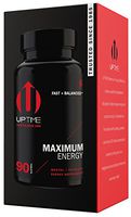 UPTIME-Maximum Energy Blend Tablets-Premium Caffeine Supplement - 90ct. Bottle - Zero Calories