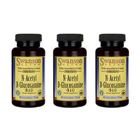 Swanson N-Acetyl D-Glucosamine (N-A-G) 750 mg 60 Veg Caps 3 Pack