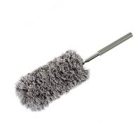 Hemobllo Extendable Microfiber Duster Telescopic Handle for Ceiling Fans Blinds Furniture Cars (Grey)