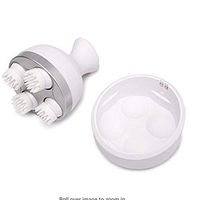 Massager Waterproof Electric Head Massage Wireless Scalp Prevent Hair Loss Promote Hair Growth Tools Vibrating Brain Care,White