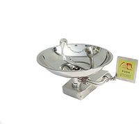 MXBAOHENG Countertop Eye Wash Decontamination Lab Wall Mount Emergency Eye Wash Kit Steel