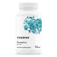 Thorne Research - Pantethine - Vitamin B5 (Pantothenic Acid) Supplement in Its Active Form - 60 Capsules