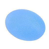 Alomejor Hand Exercise Balls, Silicone Massage Therapy Grip Ball for Wrist Finger Muscle Resistance Strength Exercise Stress Relief Egg Trainers (Blue 30)