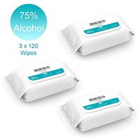 120 Count Multi-Surface Wet Wipes 99.9% Disinfection Disinfecting Cleaning Tissue Paper (3 Pack)