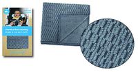 E-Cloth Chemical Free Stroller + Car Seat Microfiber Cleaning Cloths, 12.5in x 12.5in, Gray