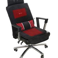 WOOLALA Heated Seat Cushion for Office Chair Home, Heating Pad Therapy Heat Mat for Back Lumbar Hip Thigh with 2 Adjustable Levels