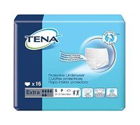 TENA Protective Underwear Extra Absorbency - Size:25"-35" - Case of 64