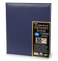 Pioneer E-Z Load 8.5" X 11" Memory Book, Blue