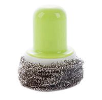 Sealike Japan Metal Scouring Pads with Handle with Stylus(Green)