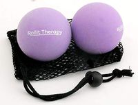Pair of 2.5" (Brevis) Rollit Therapy Soft Rubber Massage Balls