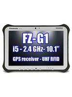 Panasonic Toughpad FZ-G1 FZ-G1Q2686KM Intel Core i5-6300U 2.40GHz, GPS Receiver, UHF RFID, 256GB SSD, 8GB Ram, Windows 7 Pro