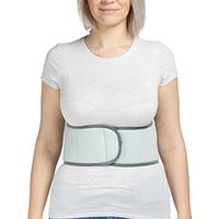 Broken Rib Belt, Elastic Body Rib Protector Support Brace Chest Wrap Belt for Cracked, Fractured or Dislocated Ribs Protection, Compression and Support (Female - Fits 30"-34" Chest)