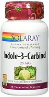 Solaray Guaranteed Potency Indole-3-Carbinol 25mg VCapsules, 30 Count