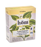 hom Machine Cleaner, Cleans Washing Machine and Dishwasher, Removes Limescale, Grease, and Odors, Lemon Scent, 8 count
