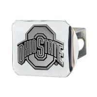 FANMATS NCAA Ohio State University Buckeyes Chrome Hitch Cover by Fanmats