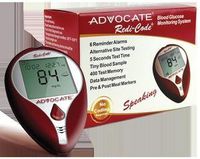 Advocate Redi-Code Plus Speaking Glucose Meter Kit Combo (Meter Kit and Test Strips 100ct)