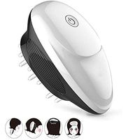 LXT PANDA Electric Scalp Massager, Electronic Hair Brush Stress Reliever, Head Relax Massager with Vibration Massage for Head Hair Shoulder Foot Back.