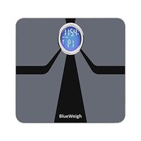 BlueWeigh Oreo Smart Body Composition Analyzer Scale. Measures: Body Weight/Fat/Muscle/Water Content/Bone Mass, Visceral Fat, BMI and BMR