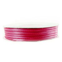Ben Collection 1/16" X 100 Yard Double Faced Satin Ribbon (Hot Pink)