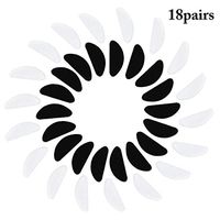 Fansport 18 Pairs Eyeglasses Nose Pad Anti-Slip Silicone Nose Pad