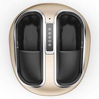 GQHZXCV Foot Massager Machine, Electric Shiatsu Foot Massager with Heat, Machine Electric Massage Deep Kneading with Heat Rolling and Air Compression for Home Office & Remote Control