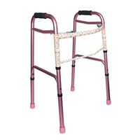Briggs Adjustable Aluminum Walker, Pink, Walker