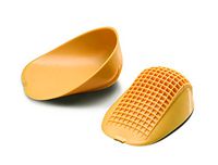 Mueller Sports Medicine Standard Heel Cups, Gold, Large (Sold in Pair)