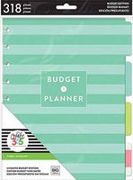 me & my BIG ideas Budget Extension Pack - The Happy Planner Scrapbooking Supplies - 6 Month Expense Tracker - Bill Pay Checklists & Budget Sheets - Stickers & Dividers for Budgeting - Classic Size