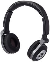JBL E30 Black High-Performance On-Ear Wired Headphones with JBL Pure Bass and DJ-Pivot Ear Cup, Black