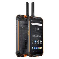 Armor 3WT-5.0 inch FHD IP68 Waterproof 4G Android 9.0 Smartphone, Helio P70 Octa core 2.1GHz 6GB RAM 64GB ROM, 21MP + 8MP Pixel 10300mAh Battery Fast Charging (Orange)