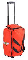 R&B Fabrications RB A650X-OR-W 1000 Denier Cordura Nylon Mega Medic's Roller Bag, Orange