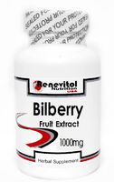 Bilberry Fruit Extract 1000mg 100 Capsules ~ Renevitol