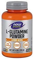 L-Glutamine Powder 6 Oz ( Free Form Amino Acid ) - NOW Foods