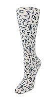 Cutieful Therapeutic Graduated 8-15 mmHg Compression Socks - Music Notes